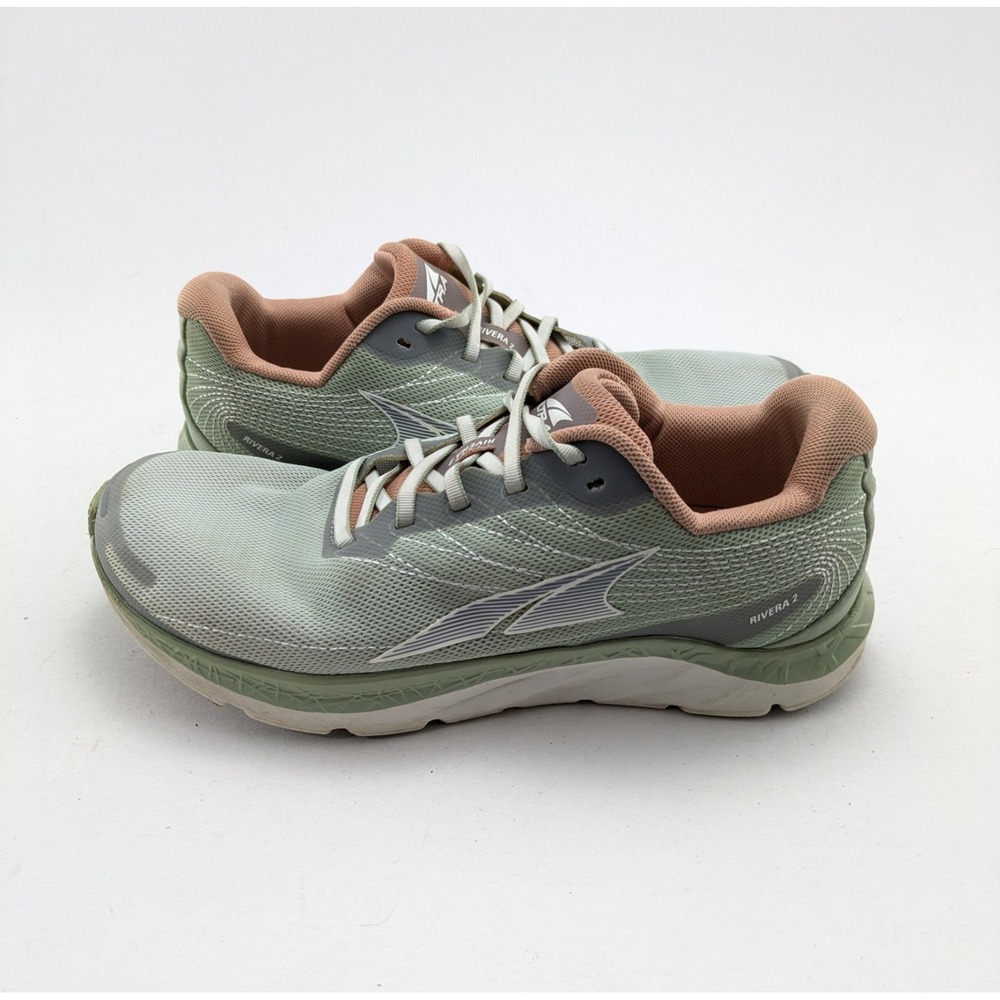 Womens Altra Rivera 2 Mint Green Athletic Running Shoes AL0A5489333 Size 8